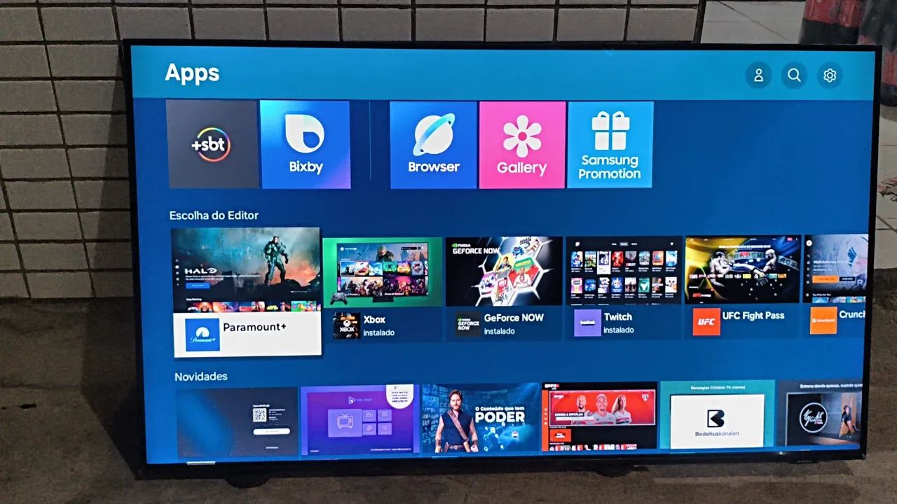 Tv Smart SAMSUNG 50 Polegadas 4k Ultra HD Completa Top de Verdade! - Foto 2