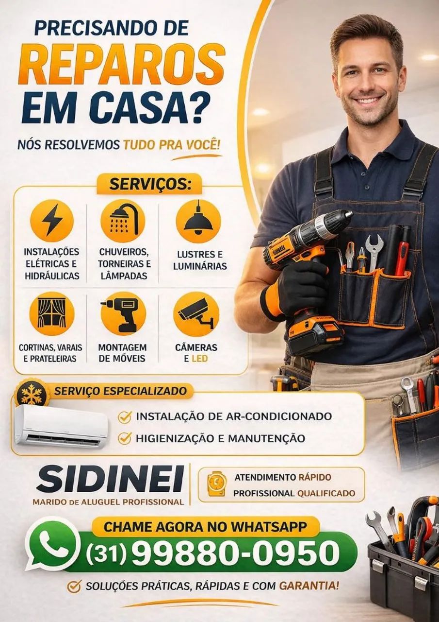 Serviço de marido de aluguel. 