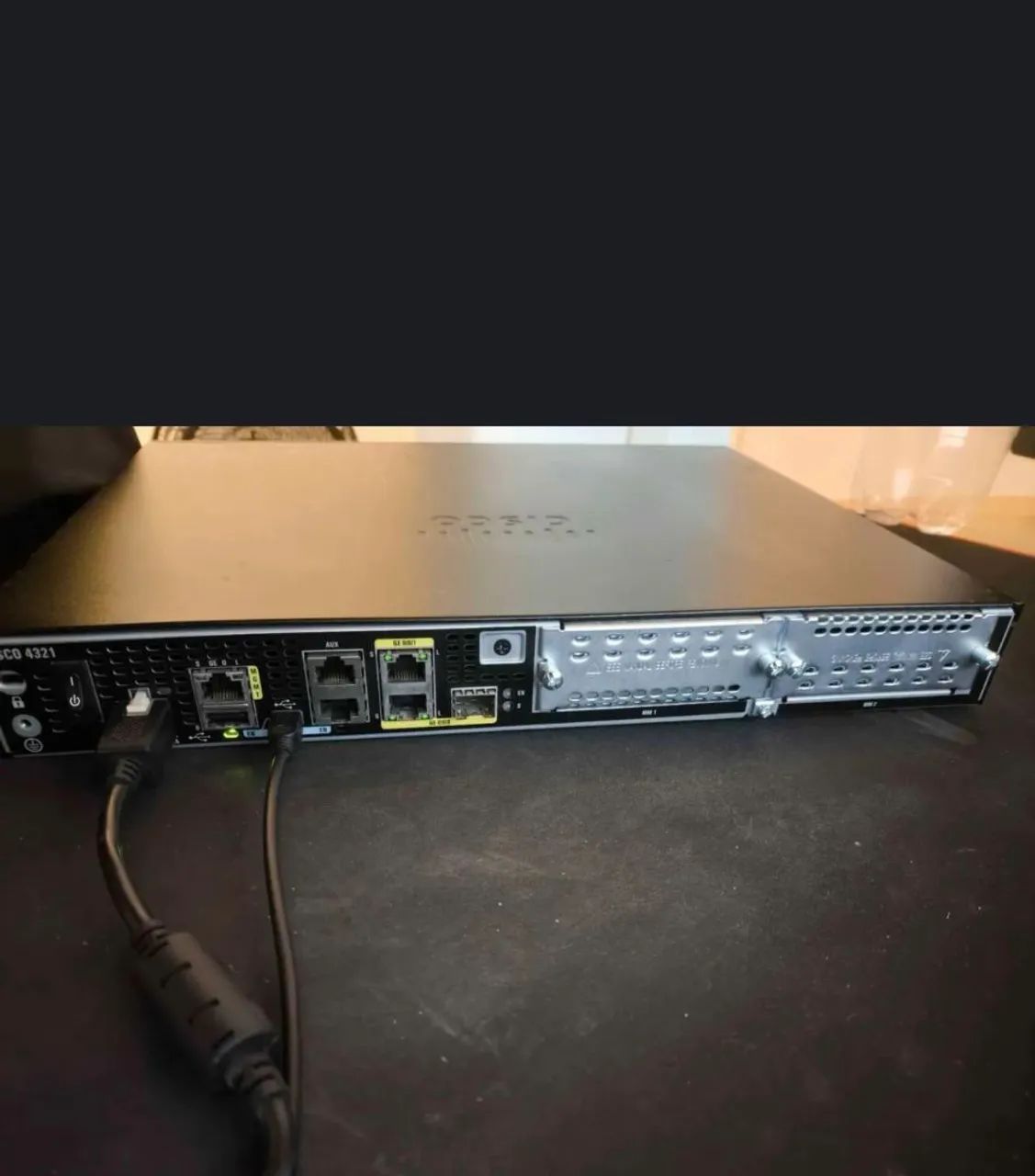 Roteador Cisco ISR 4321/K9 Testado e Funcionando - Foto 2