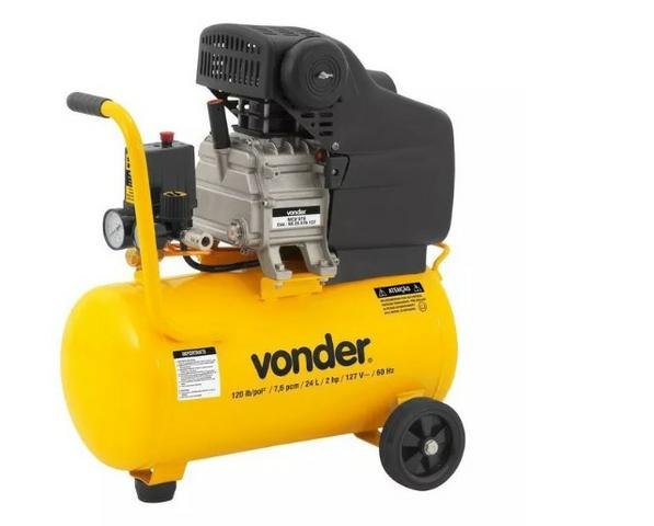 Motocompressor Mcv 076, 7,6 Pcm, 24 Litros Vonder 220 V - A Vista