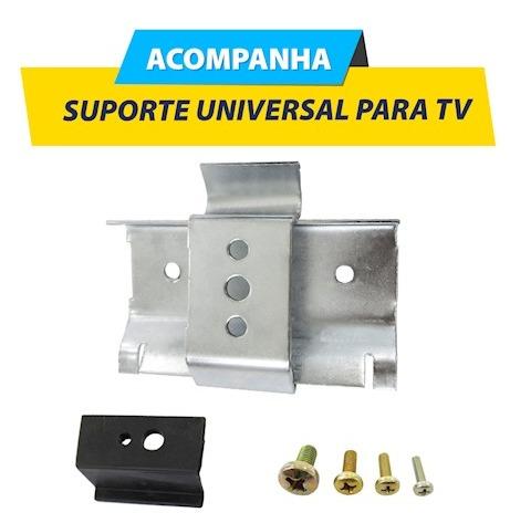 Painel para TV Oxford Artely Cor Pinho Artely - Foto 4