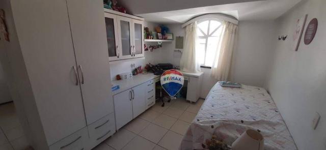 Apartamento duplex com 4 dormitórios à venda, 143 m² por r$ 395.000 - papicu - fortaleza/c - Foto 19