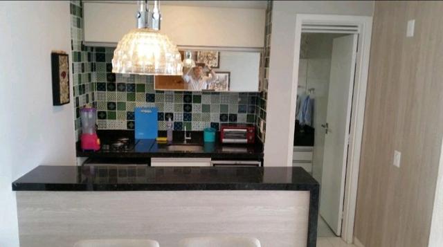 Lindo flat mobiliado na beira mar - Foto 12