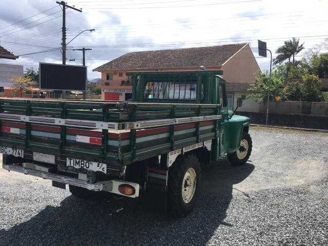 Ford F75 ano 1973, 4x4, Direção - Foto 3