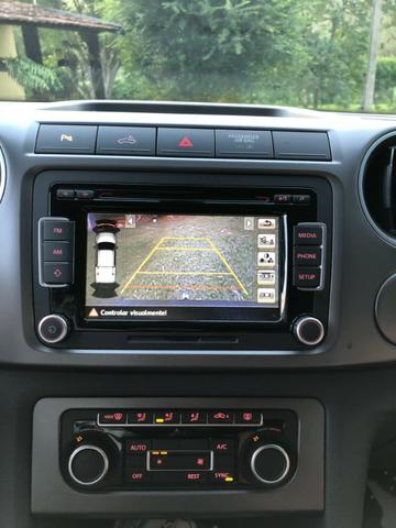 Amarok Highline- Faróis Bi-Xenon- Todas Revisões na VW- Impecável - Foto 5