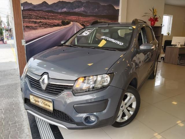 Renault Sandero 1.6 Stepway Flex 2016 Automático - imperdível- baixo KM!!