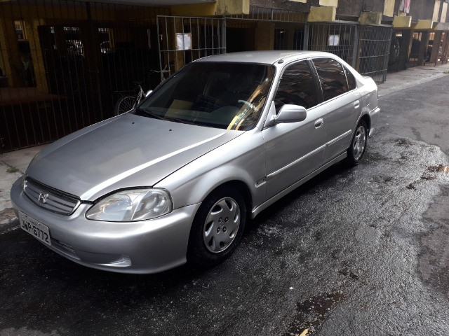 Honda/Civic LX 2000 1.6 Automático - Foto 10
