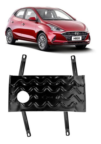 Protetor De Carter Aço Hyundai Hb20 / Hb20s / Hb20x - Hatch E Sedan 2014 à 2020