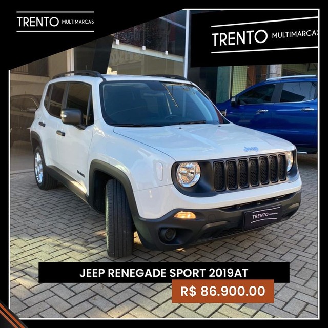 JEEP RENEGADE SPORT 1.8 4X2 FLEX 16V AUT. 2019 FLEX