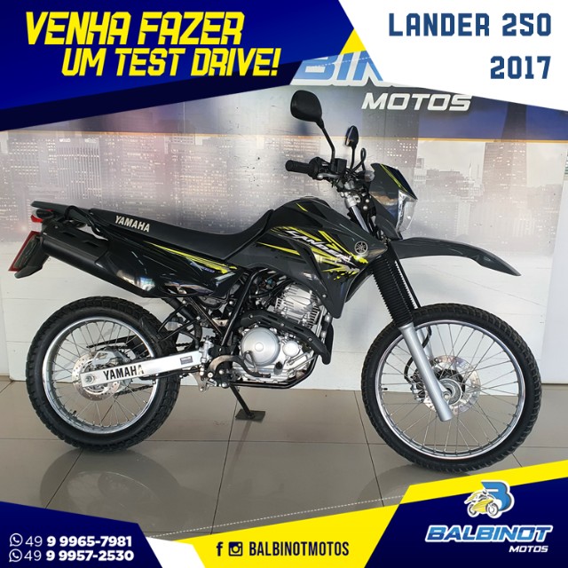 LANDER 250 2017 CINZA