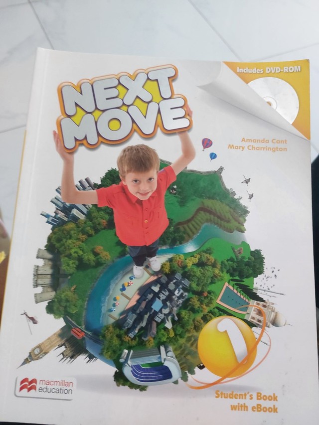  Livro inglês CLEC 1 semestre infantil Next Move  Amanda cant - Foto 2