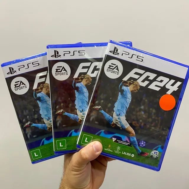 Fifa 20 21 22 23 e Ea Sports Fc 24 Midia Fisica Lacrado e Novo Ps4