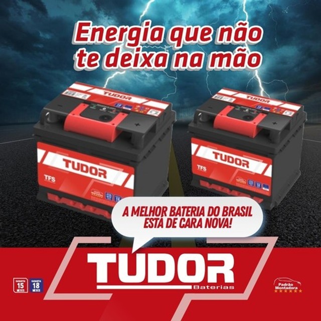 Bateria Tudor Free 60Ah – TFR60PVD – Original vw - Positivo