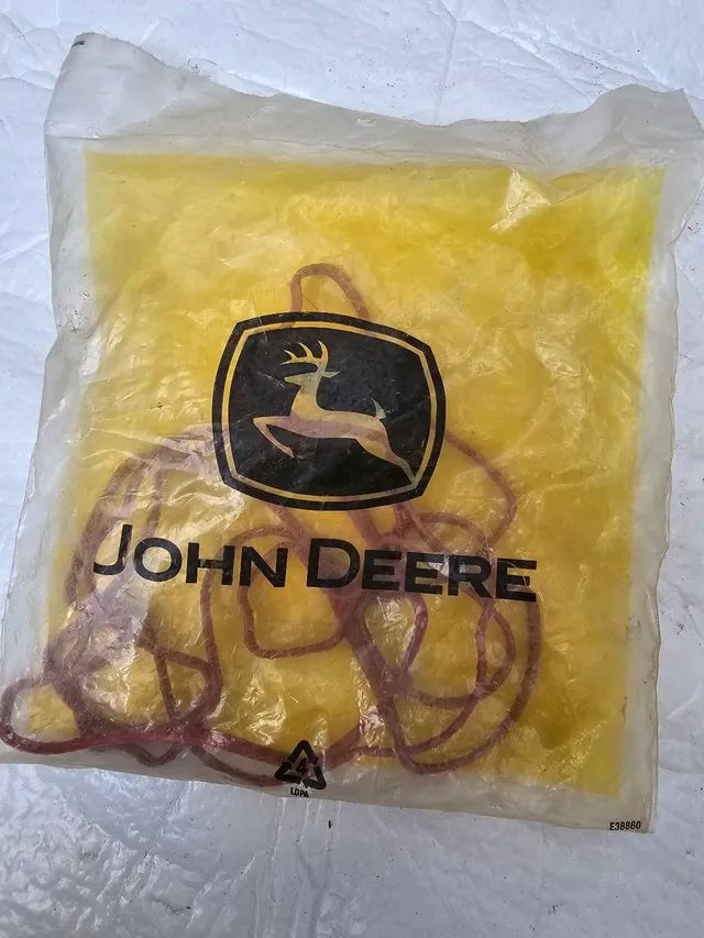 John deere junta tampa de válvulas nova original r502598