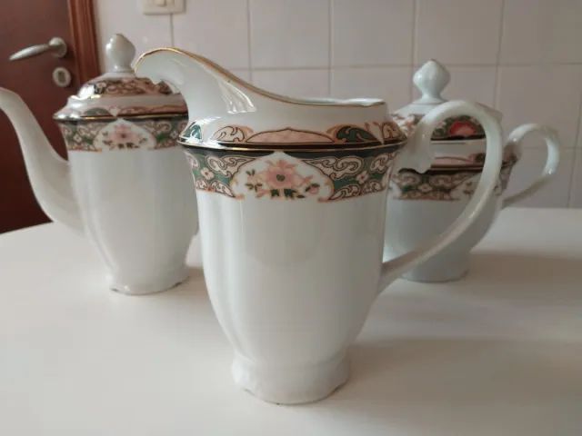 Serviço para Chá e Café - Porcelanas Schimidt - 53 peças - Foto 2