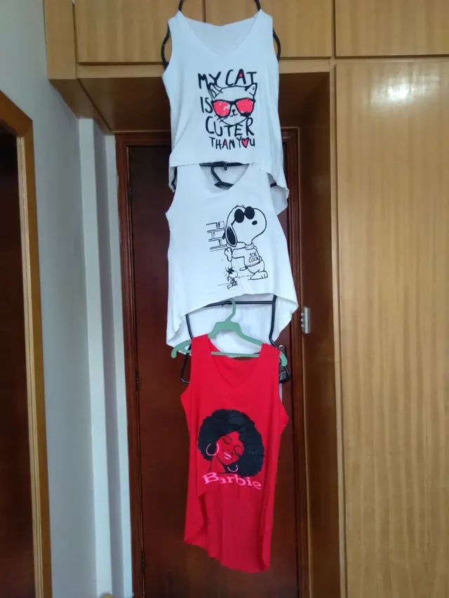 LOTE DE 3 BLUSAS T/ ÚNICO  - Foto 2