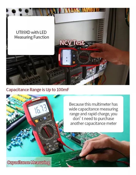 Multímetro Digital UNI-T UT89XD True RMS RMS - Foto 5