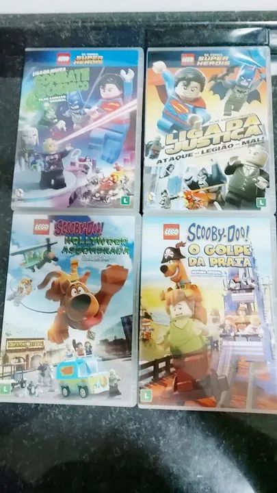 dvd Super heróis Lego
