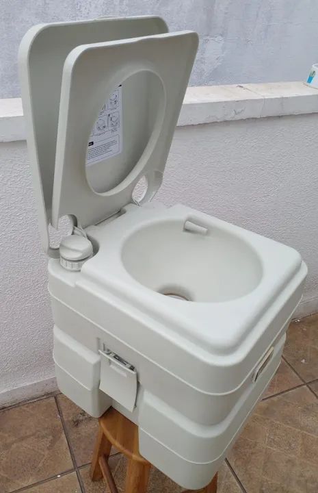 VASO PORTÁTIL 20L, ÓTIMO PARA MOTORHOME