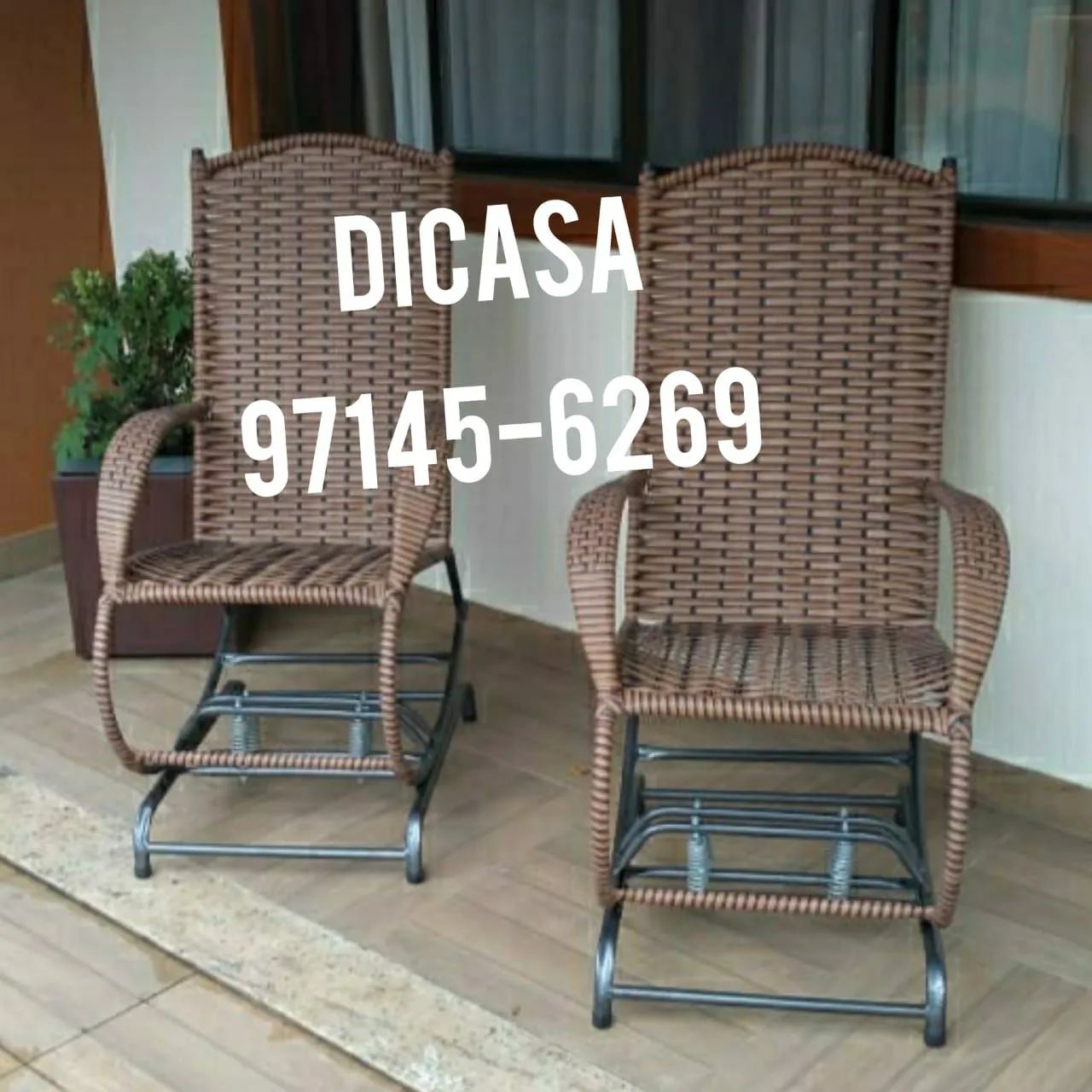 Cadeira de balanço 4 molas molas @dicasabh  - Foto 5