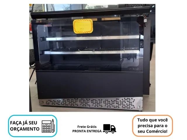 Balcao Polar Luxo 1,25 Refrigerado