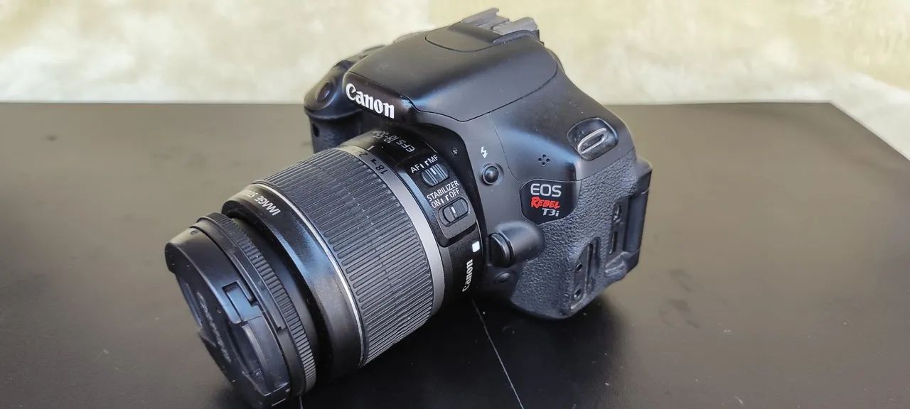 Câmera Canon EOS Rebel T3i - leia o anuncio - Foto 6