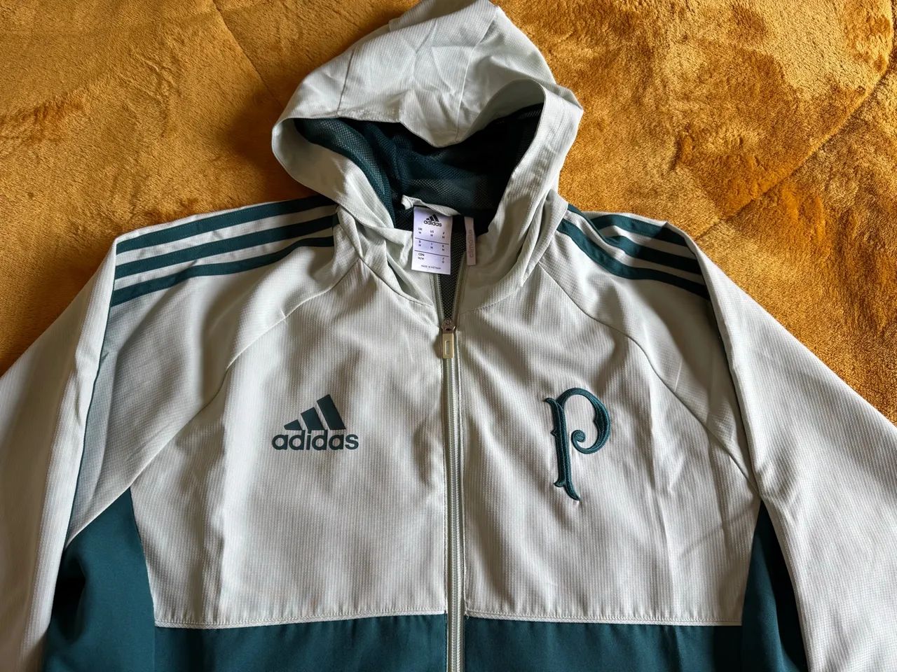 Jaqueta adidas Palmeiras branca 2017
