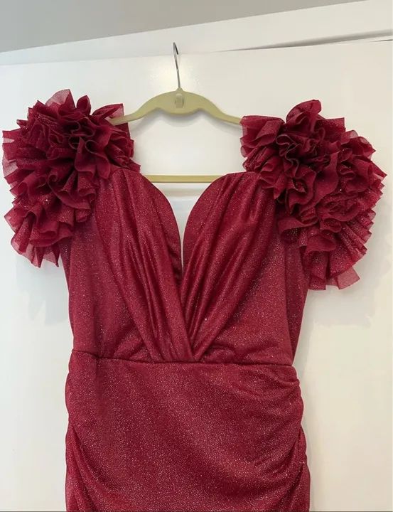 Vestido Marsala para Festa - Foto 2