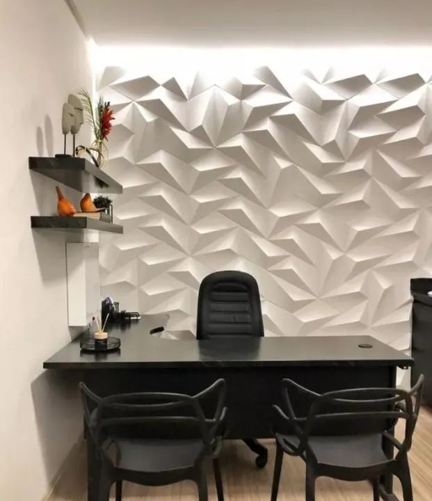 Revestimento  Cimentício 3D Trapezio - Foto 6