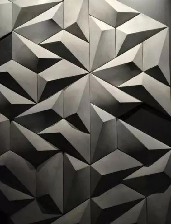 Revestimento  Cimentício 3D Trapezio