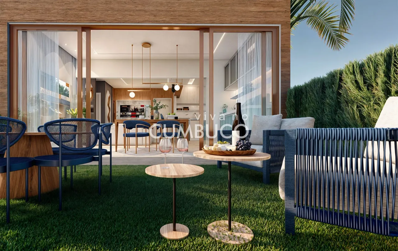 Apartamento com 2 dormitórios à venda, 66,67 m² por R$ 535.000,00 - Cumbuco - Caucaia/CE