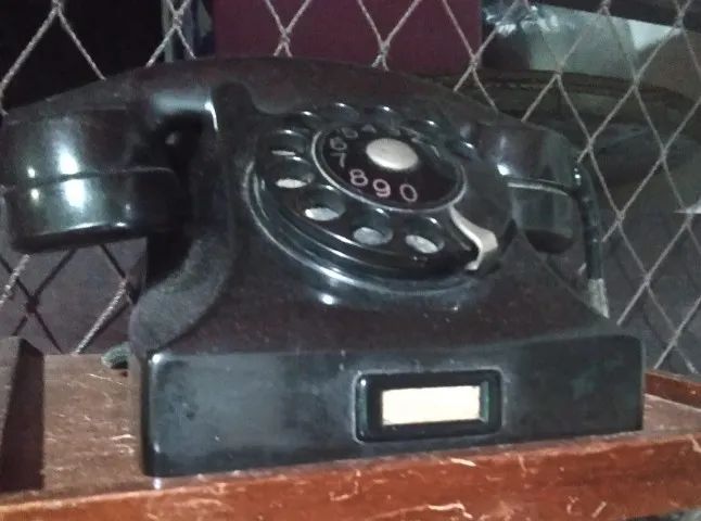 Telefone preto antigo (anos 60). - Foto 2