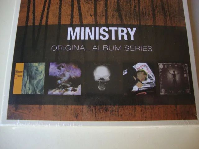 Box 5 CDs - Ministry - Original Album Series - Importado, Lacrado