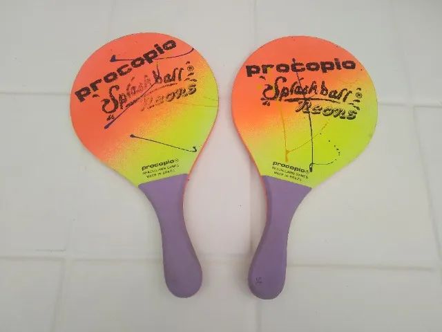 Par De Raquetes De Tênis De Praia Procopio Neons 