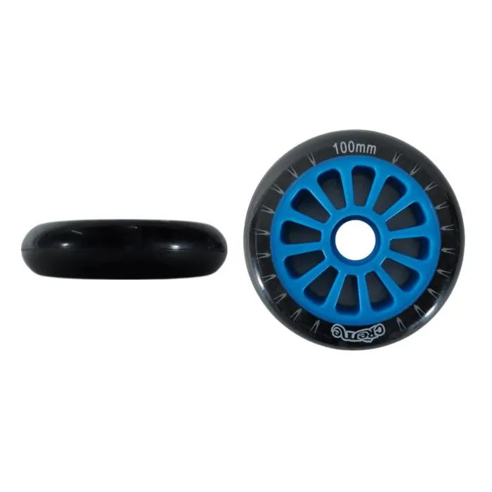 6 Rodas Novas 100mm para Patins Inline - Foto 2