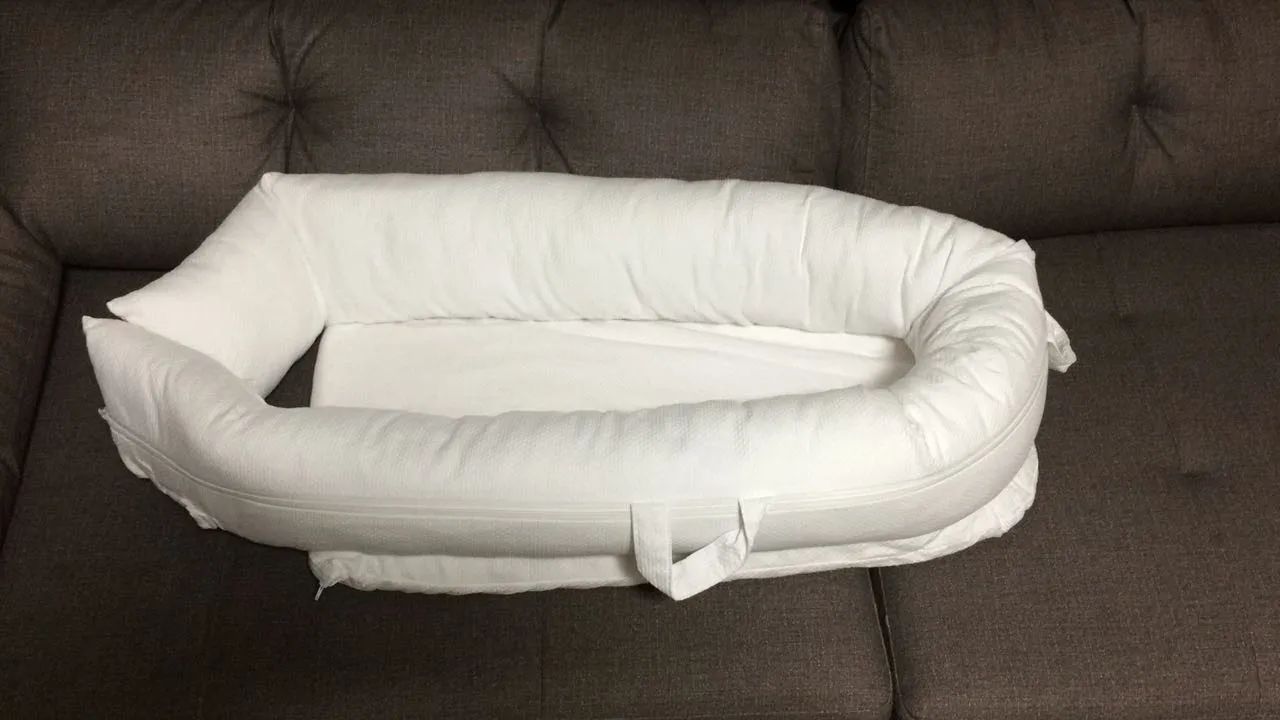 Ninho de proteção para o BB dormir na cama com os pais 