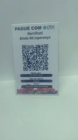 Placa pix acrílica  - Foto 2