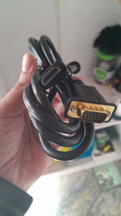 Cabo HDMI para VGA