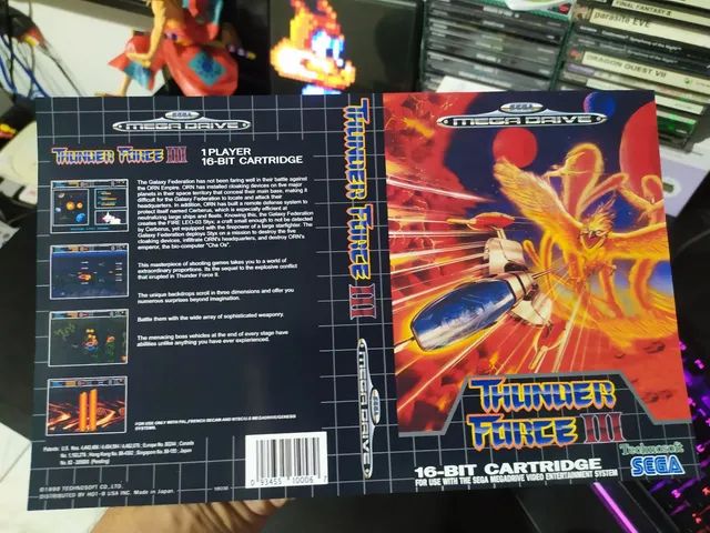 5 Encartes Impressos - Genesis- Mega Drive