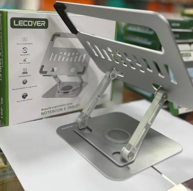 Suporte Ergonômico Para Notebook e Tablet SL-602 - LECOVER - Foto 2