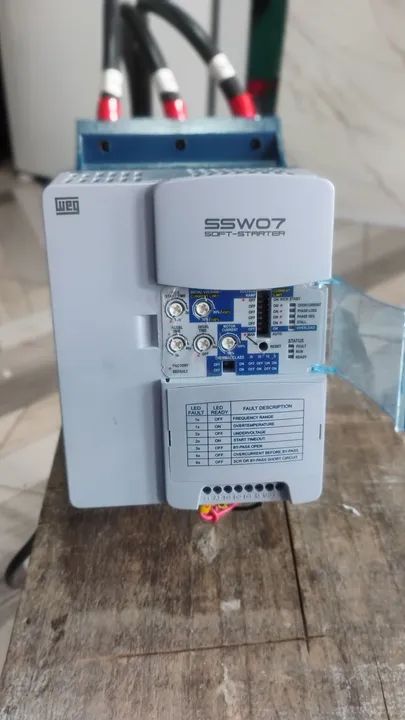 Soft Starter Weg SSWO7 novo - Foto 4