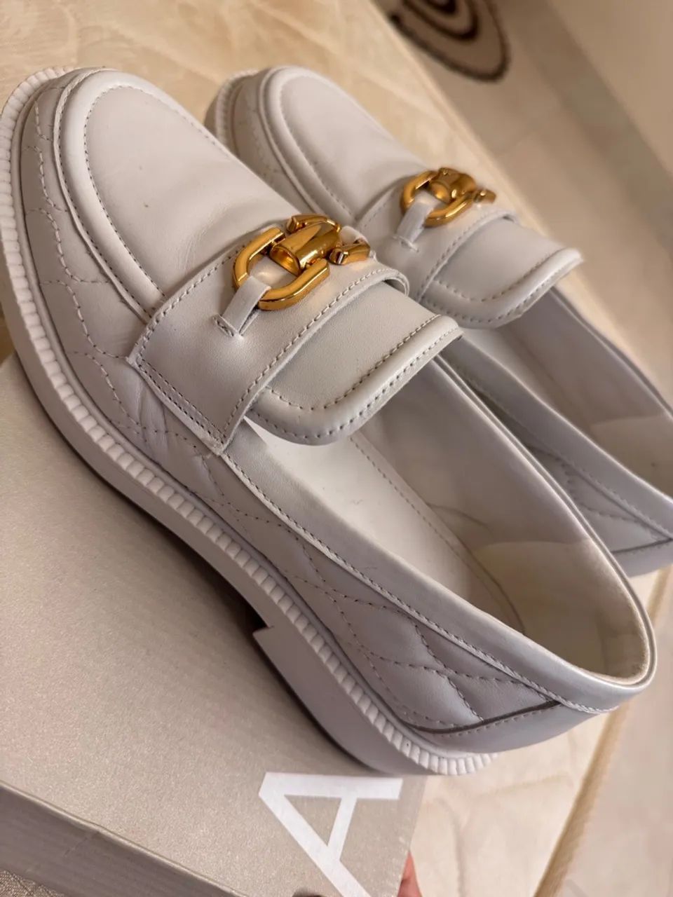 Mocassim Arezzo em Couro