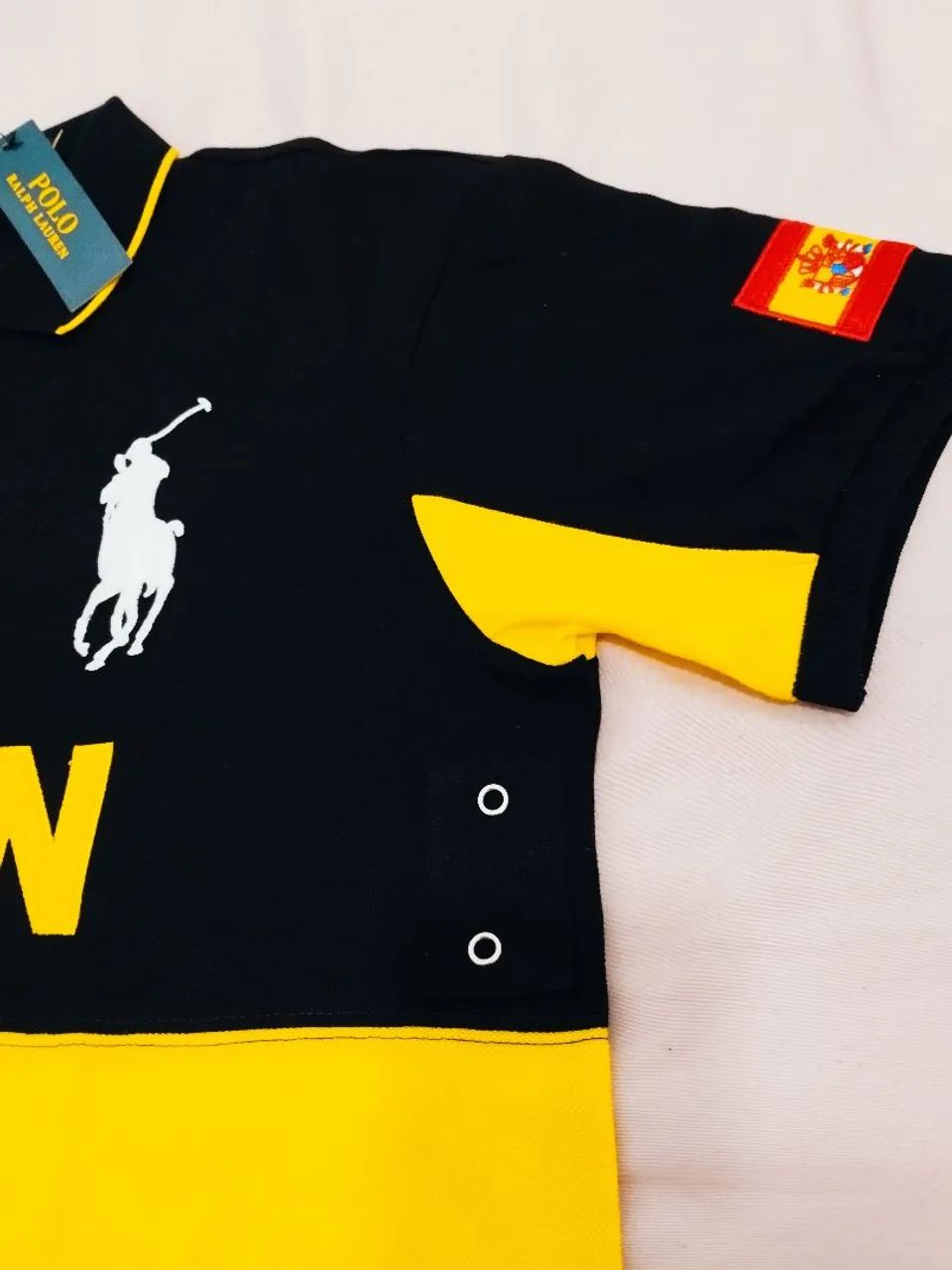 Camisa Polo Ralph Lauren Big Pony Espanha - Roupas - Praça da