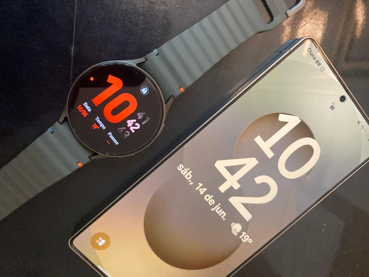 S25 ultra 512GB + Relógio Watch7 44mm