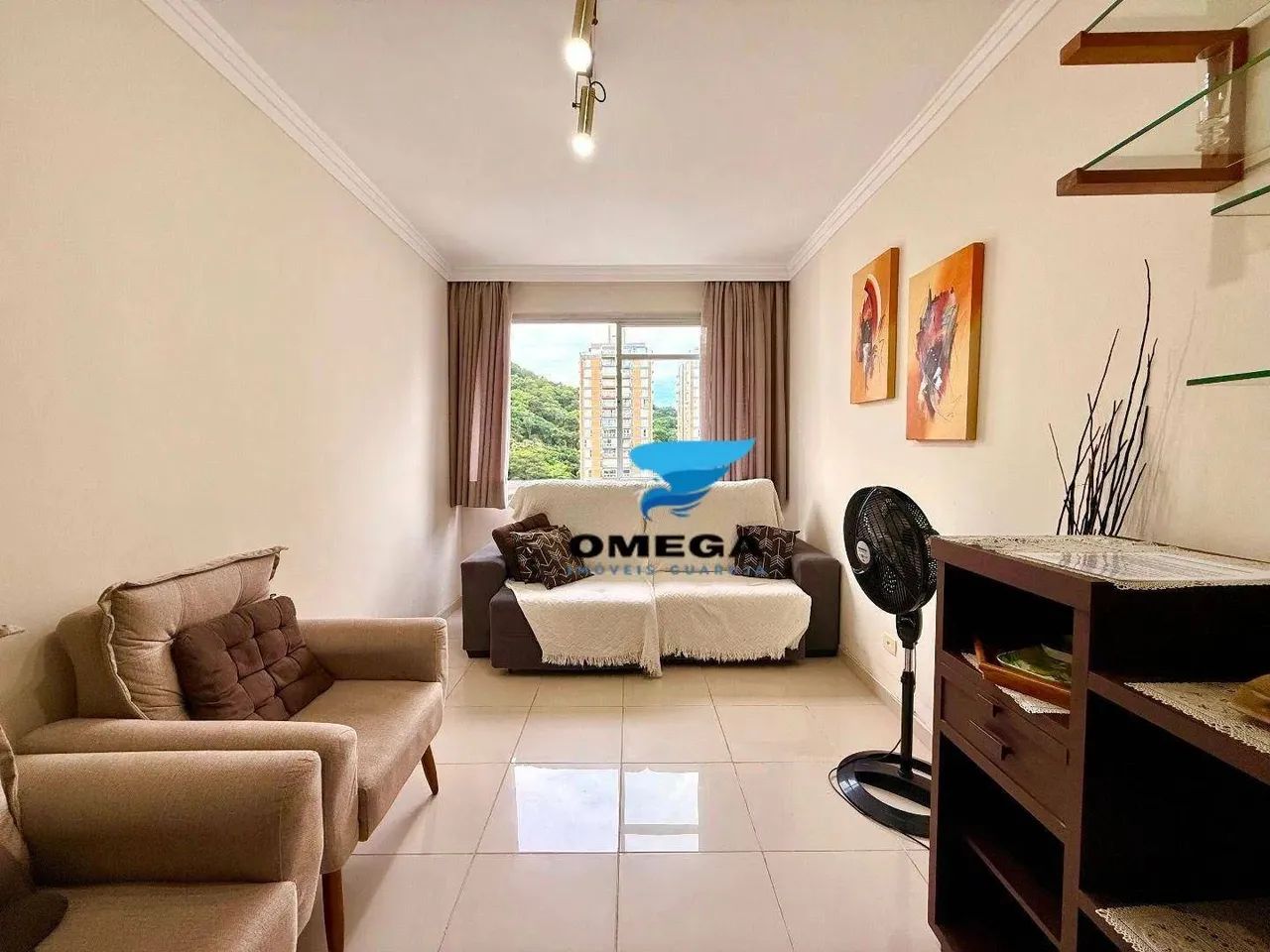 Apartamento à venda na praia das Pitangueiras no Guarujá I Omega Imoveis - Foto 2