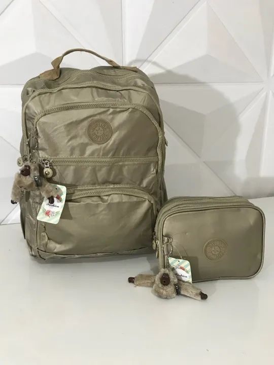 Kit Mochila Grande Kipling + Estojo Grande - Foto 3