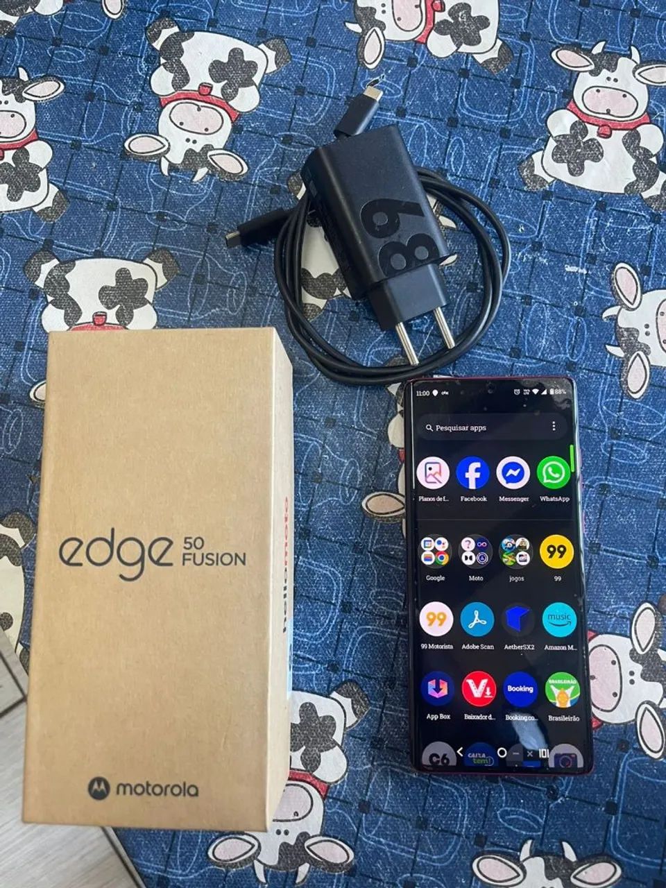 Troco moto Edge 50 fusion pink  - Foto 2