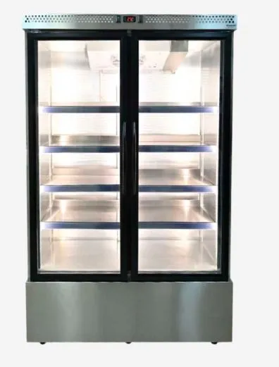 Walkin Cooler 2 portas de vidro
