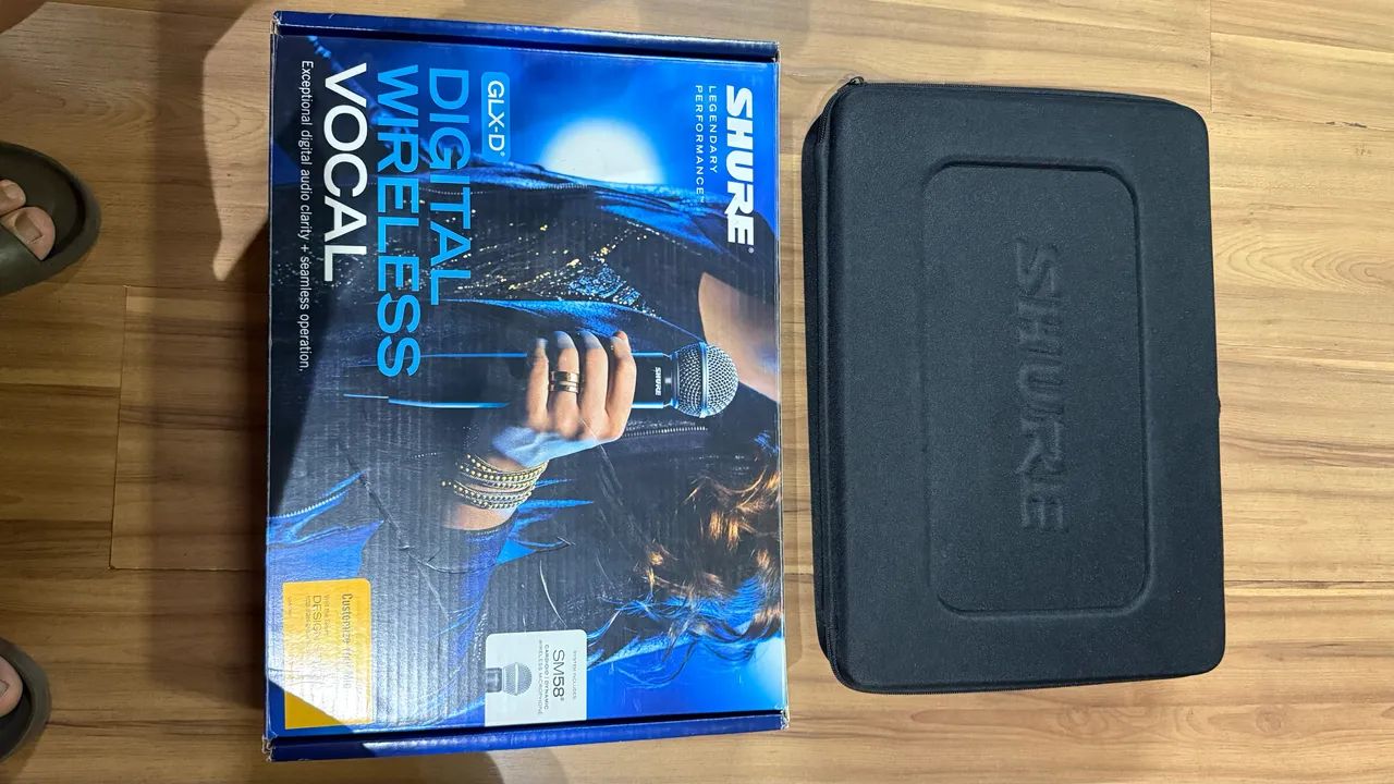 Microfone shure GLXD sem fio beta 58a - Foto 6