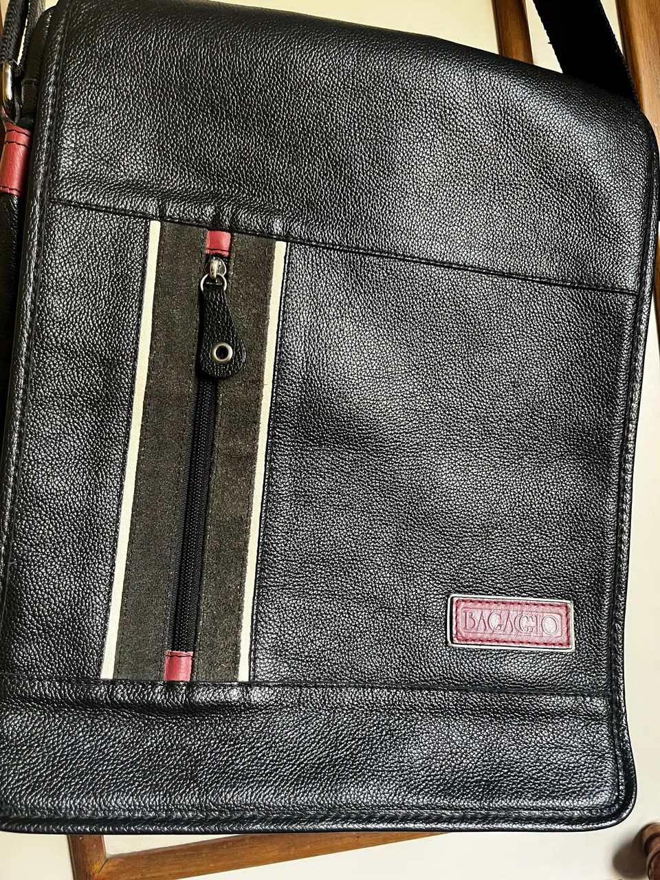 Bolsa Transversal em couro - Bagaggio - Foto 5